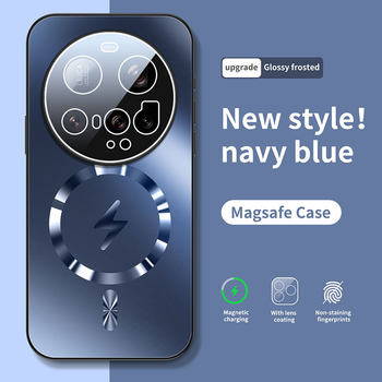 Suitable for Xiaomi 15Ultra Mobile Phone Case Lightning Mark Magnetic Xiaomi 15 Protective Cover Anti-Fall 15Pro All-Inclusive Hard Case