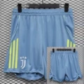 Juventus 2526 player edition away shorts light blue