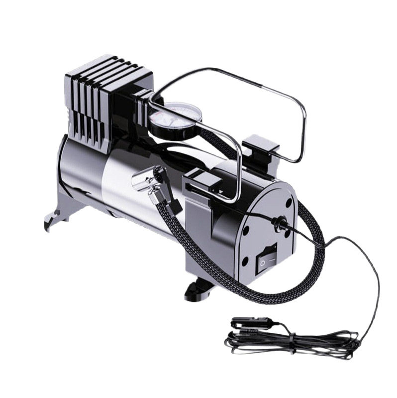 Portable Car Air Pump High-Power 12V Tire Pump for Electric Vehicles High-Pressure Air Pump