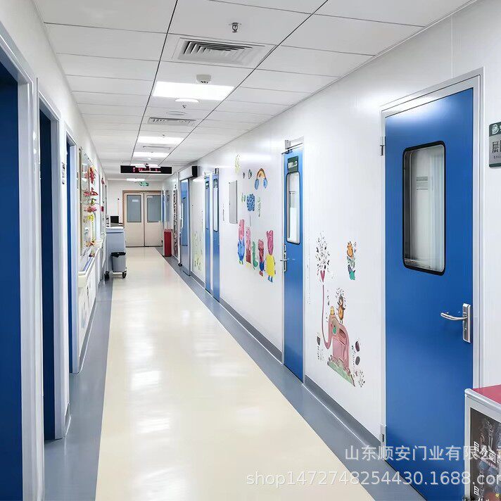 ประตูห้องปลอดเชื้อเหล็กสำหรับโรงพยาบาล ผลิตและจำหน่ายส่งประตูเหล็กจากโรงงาน ประตูทนไฟสำหรับห้องปฏิบัติการ ประตูห้องปลอดเชื้อ