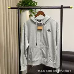 Cross-Border Factory Direct Sales Trendy Brand North Face Classic Men's and Women's Hooded Long-Sleeved Casual Zipper Sweatshirt