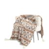 Cross-Border Bohemian Retro Tassel Knitted Blanket Nap Air-Conditioned Blanket Warm Sofa Office Blanket