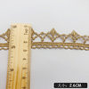 New Gold Thread Lace, Gold and Silver Thread, Single-Sided Wearable Webbing, Clothing Accessories, Skirt, Lolita Hat, Intimates Accessories
