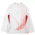 25 japan away white long sleeves