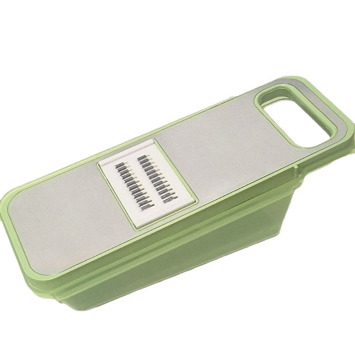 Manufacturer Supplies Drain Box Grater Kitchen Potato Cucumber Slicer Grater Hand Guard Storage Box Vegetable Cutter