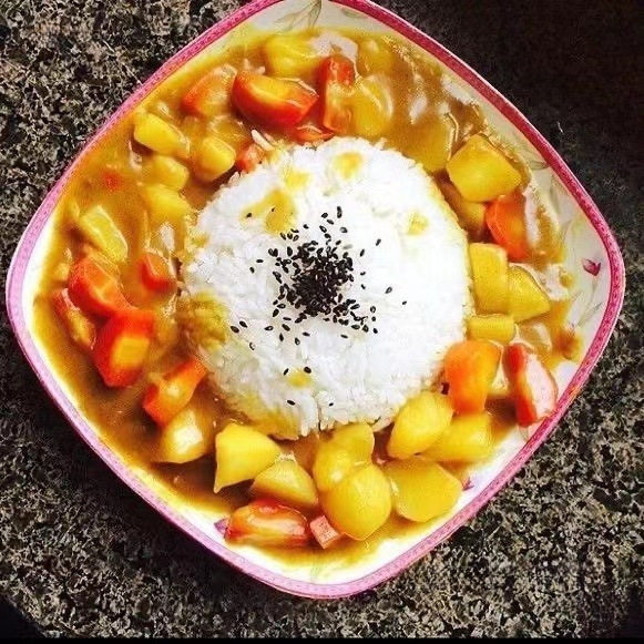 Japanese Curry Paste Honey Apple Curry 230g Fumon Rich Slightly Spicy Seasoning Wholesale