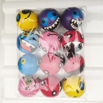 Cross-Border Popular 6.3Cmpu Foam Ball Foam Earth Kidsren's Toy Teaching Pu Earth Pressure Ball