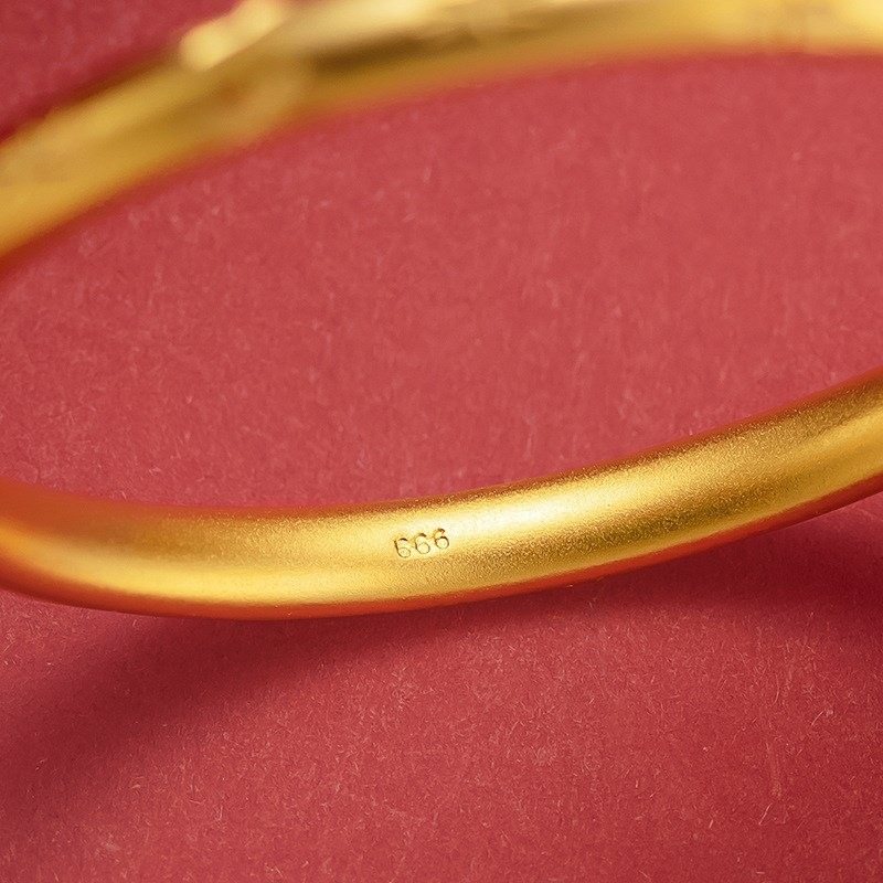 Vietnam sand gold ancient law closed bracelet meteor shower bracelet copper gold-plated imitation gold women's temperament jewelry wholesale