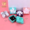 Explosions bow jewelry box creative ring box necklace earrings small set box jewelry box jewelry box wholesale