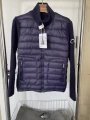 Stand-up collar blue