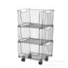 Multifunctional Kitchen Fruit and Vegetable Storage Rack Bedroom Snack Storage Basket Dormitory Storage Rack Iron Storage Basket Universal Wheel