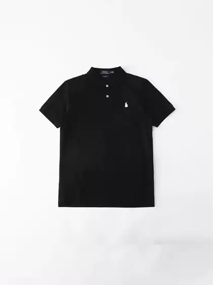 Cross-Border Ralph Lauren Polo Shirt for Men, High-Quality Pure Cotton, Short-Sleeve Men's T-Shirt with Small Horse Logo, Classic American Polo Shirt