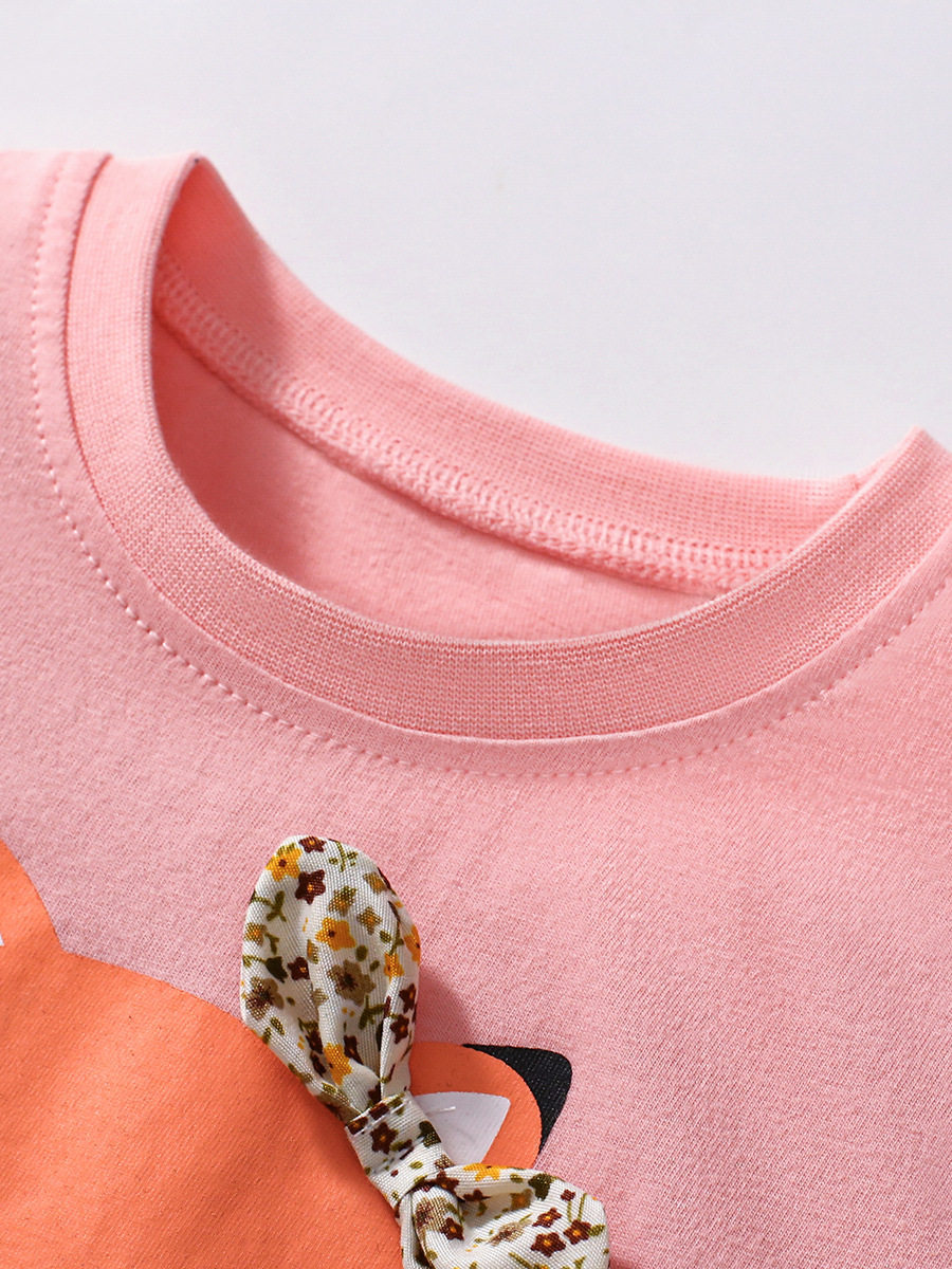 Source Kids' Clothing Factory Wholesale, Summer Short-sleeve Girls' Top, New Cartoon Kids' T-shirt