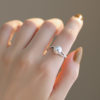 Ariya Korean Simple and Luxurious Pearl Ring, Simple and Elegant, Versatile, Unique Design, Niche Style, Ins-Style Ring