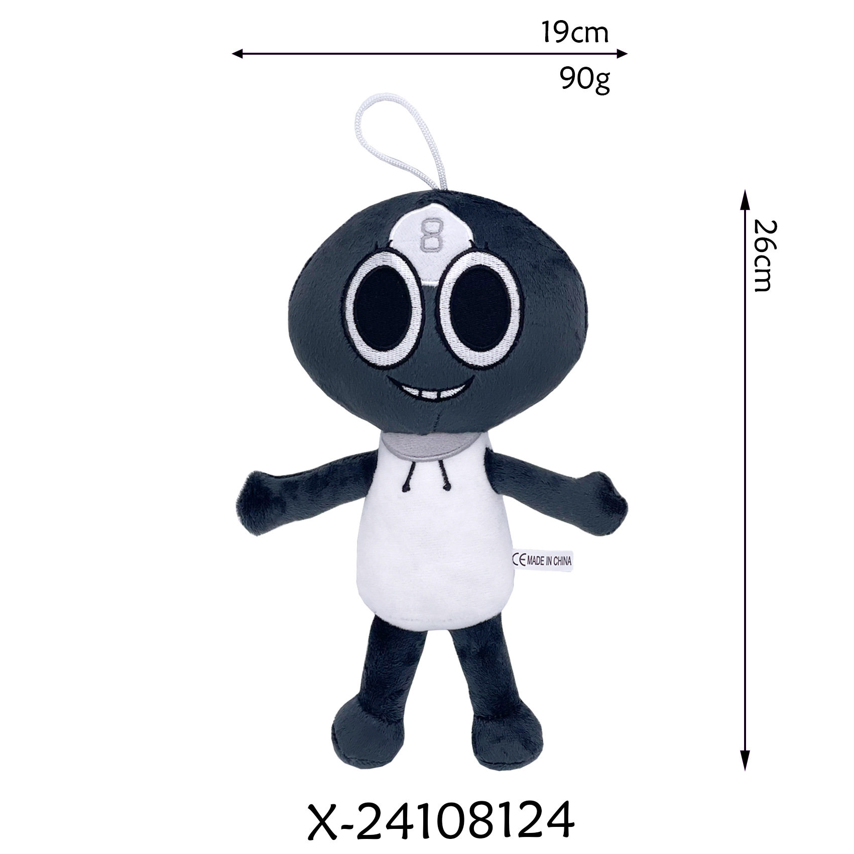 跨境新品dandy’s world plush 丹迪的世界毛绒玩具玩偶公仔娃娃