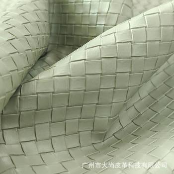 Fashionable Woven Pattern Faux Cotton Velvet Base Pvc Eco-Friendly Material Faux Leather Decorative Bags Sofa Leather