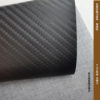 Spot imitation carbon fiber PU leather straw mat pattern non-elastic oblique weave artificial leather fabric