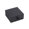 Drawer Jewelry Box Spot Manufacturer Jewelry Packaging Box Black Necklace Ring Pendant Brooch Box Can Be Printed with Logo