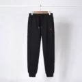 Sweatpants Black Red Logo