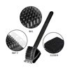 Plastic Handle Barbecue Brush Copper Wire Steel Wire Grill Cleaning Brush Spatula Fork Knife Sweeper Skewer Bbq Set Pineapple