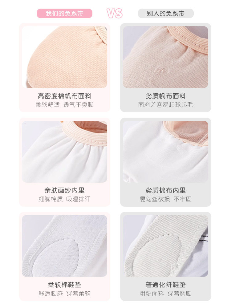 Dance Shoes Girls Soft Sole Children's Meat Color Test Grade Practice Shoes Adult Cat Claw Shoes Chinese Ballet Dance Shoes