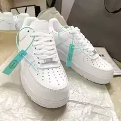 Original Af1 Low-Top Pure White Sneakers Flat-Soled Student Couple Sneakers