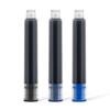 Dianshi 1020 Pen Universal Ink Bag 3.4 Caliber Primary School Students Special Erasable Blue Pen Ink Bag Black Wholesale