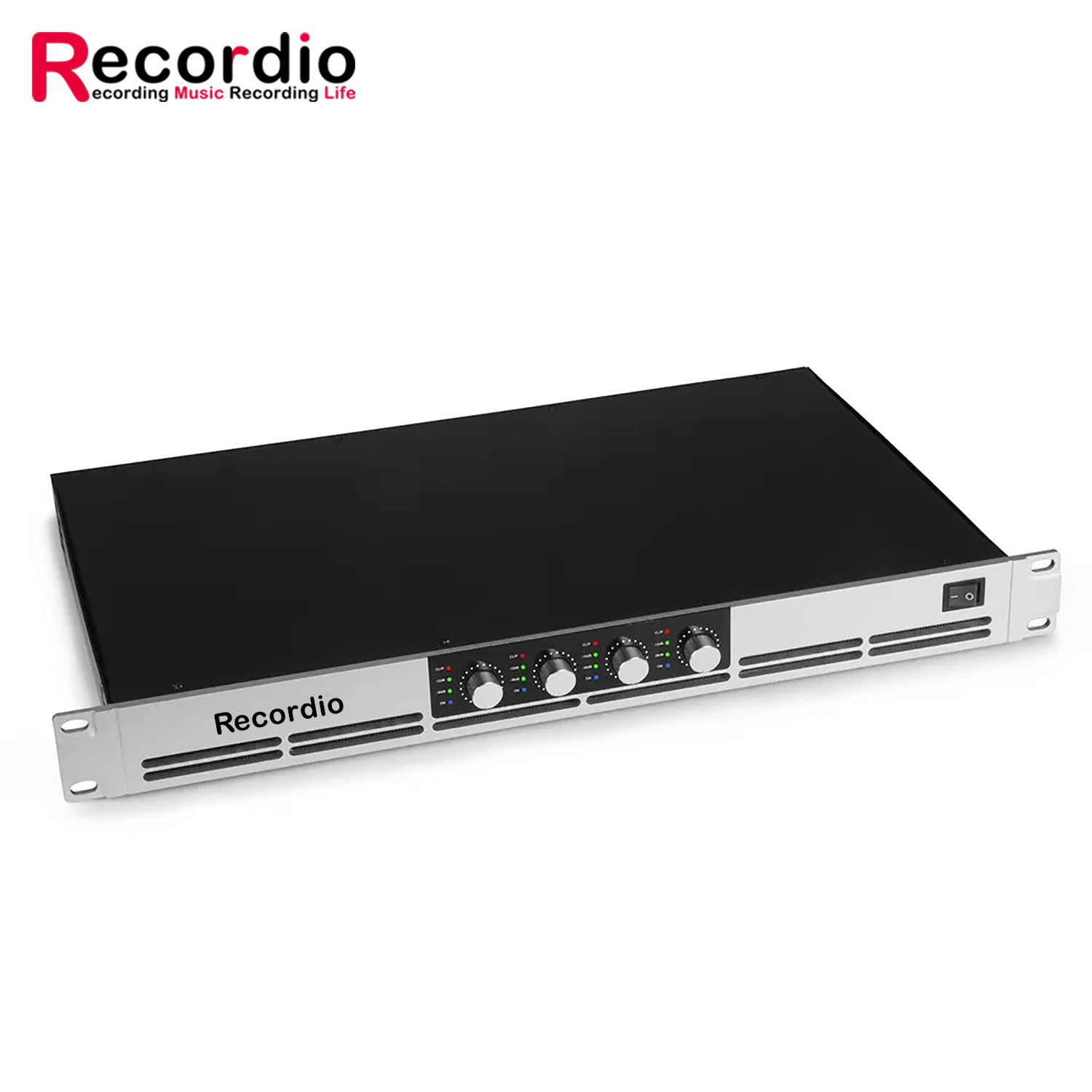 GAP-G12004 professional digital power 1U amplifier 4 channel Home grade audio 1200W high power amplifier