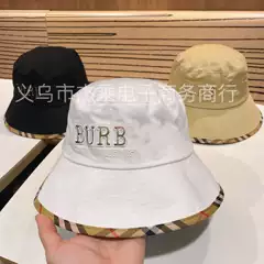 Cross-border export to Europe and the United States double-sided fisherman hat summer sunscreen sunshade breathable outdoor basin hat tide net red with wholesale