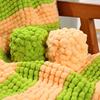 Internet Celebrity Snowball Small Ball Wool Snowball Grain Wool Group Hand-woven Blanket Cloud Ins Blanket Bean Yarn