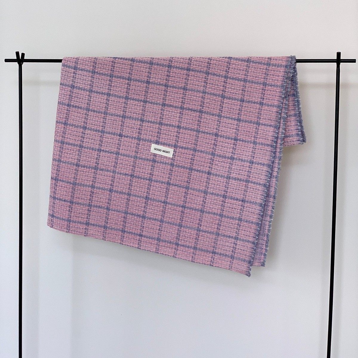 Simple, Fashionable and Versatile, Personalized Small Fragrant Chenille Plaid Blanket, Casual and Comfortable Blanket