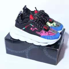 Branded Sports Get Fansiz Dad Shoes Couple Height-Increasing Shoes New Platform Thick-Soled Sneakers