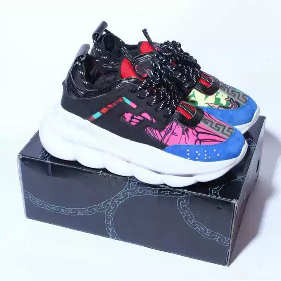 Branded Sports Get Fansiz Dad Shoes Couple Height-Increasing Shoes New Platform Thick-Soled Sneakers