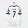 2627 real madrid home customized no. 7 star + champions league armband