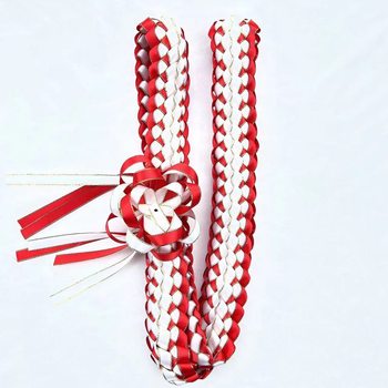 Widened Double-layer Graduation Ribbon Wreath Woven Collar Multi-color Honor Rope Handmade Ribbon Amazon Explosions
