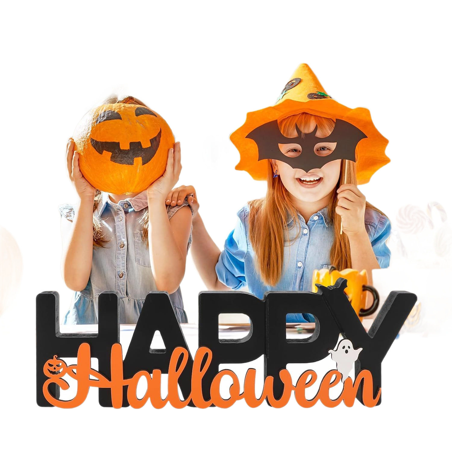 Cross-Border Happy Halloween Atmosphere Desktop Decorations, Party Celebration Atmosphere Decorations