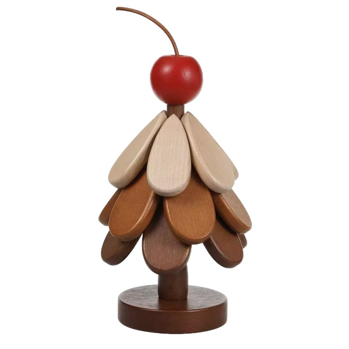 A Tree High-End High-Temperature-Resistant Household Creative Ornaments High-End Tea Cup Pot Holder Christmas Tree Insulation Pad Anti-Scalding Desktop