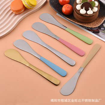430 Stainless Steel Multicolor Dumpling Knife Dumpling Making Tools Dessert Knife Kitchen Gadget Household Dumpling Making Tools