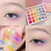Mgl 30-Color Eye Shadow Kidsren's Stage Makeup Eye Shadow Palette Shiny Pearlescent Matte Sequins Fine Glitter Cos Makeup Glitter Dance