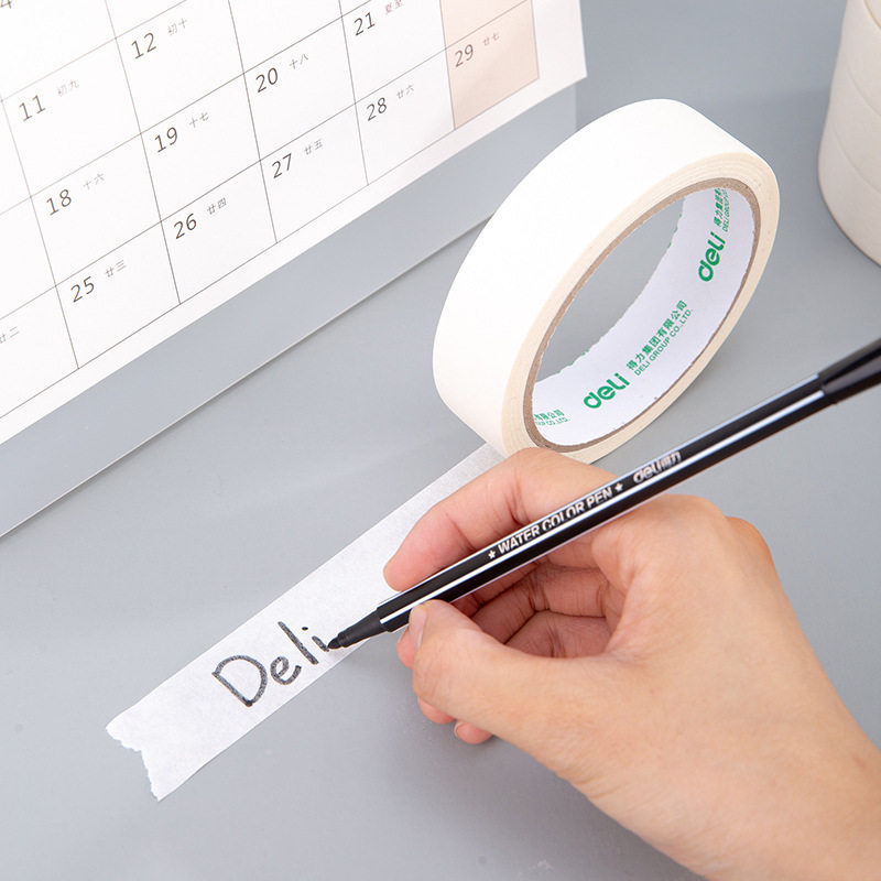 Deli 30667 masking tape art student 30369/30370/30372/30368 crepe paper wholesale