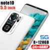 Note10pro(1+4G) new popular 5.5-inch 5g all-in-one cross-border smart phone factory low distribution machine