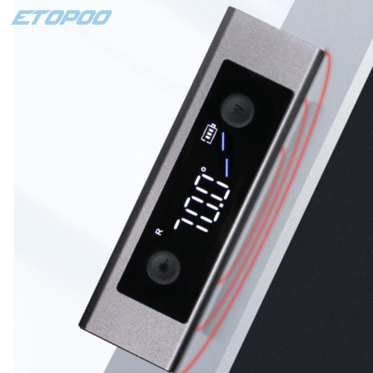 ETOPOOLI2 double laser angle projector decoration handheld high-precision LED screen digital display angle ruler