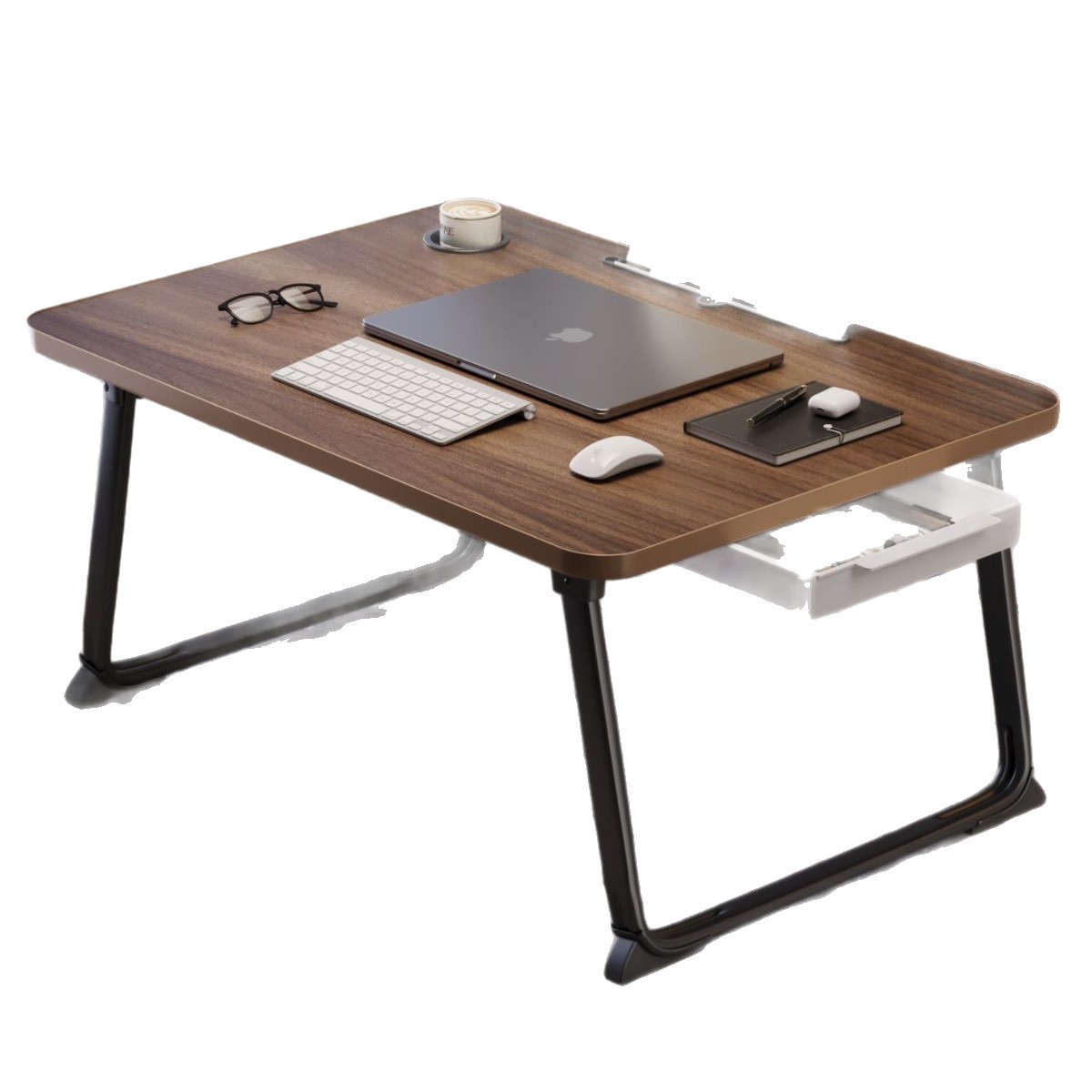 床小桌子可叠办公书桌电脑桌宿舍学习桌写字桌简易书桌小桌板