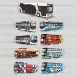 Большой детский автобус toy boy new energy bus игрушечный автомобиль из сплава модель автомобиля