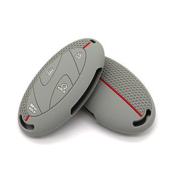 For Hyundai Sonata Key Case loniq6 South Korea GrandeurGN7 Silicone Car Remote Control Honeycomb Case