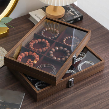 New Product Dust-proof Jewelry Box with Lid Bracelet Storage Box Bracelet Bracelet Box Jade Bracelet Jewelry Box Jewelry Box
