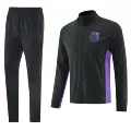 25 barcelona black windbreaker suit