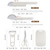 Cutting Board Storage Knife suit Sharp Kitchen Knife Household Kitchen Stainless Steel Baby Food Dormitory Slicing Knife Combination