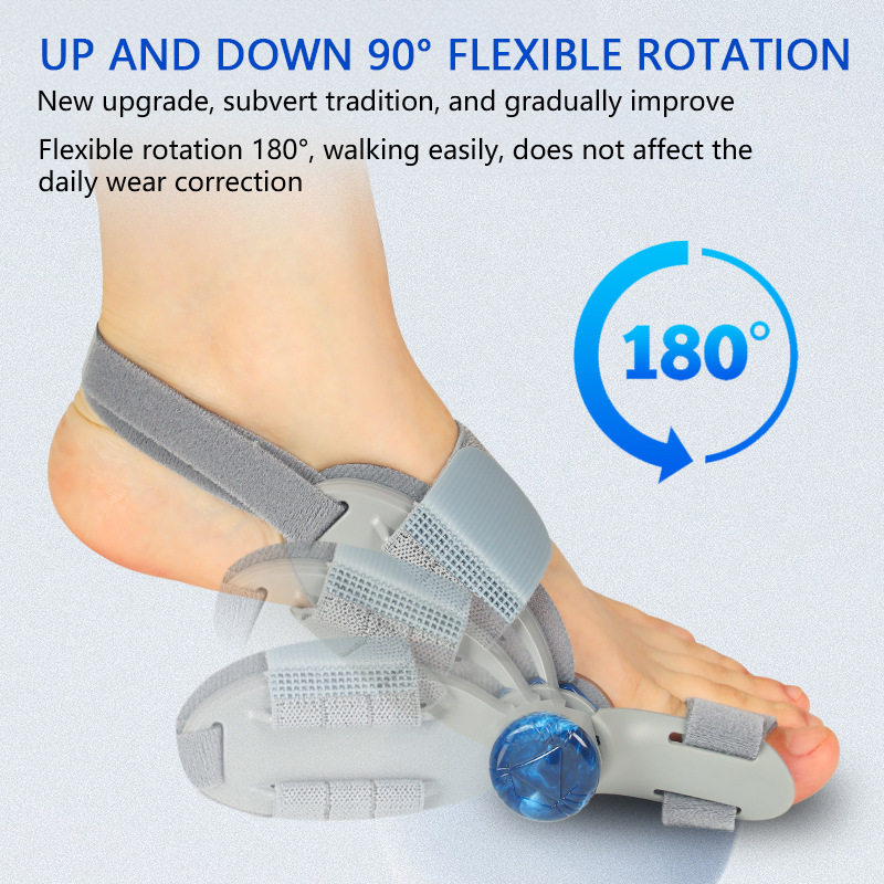 Toe Valgus Orthosis, Big Foot Bone Protrusion, Bend Overlapping Toe Corrector, Day and Night Toe Joint Corrector
