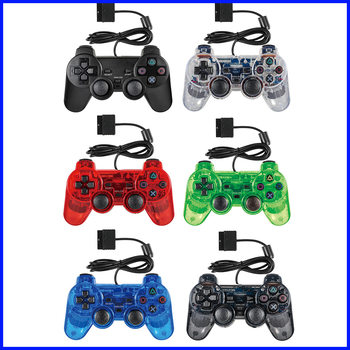 Factory Direct sales support black color with logo ps2 wired game handle ps2 wired handle ps2 handle